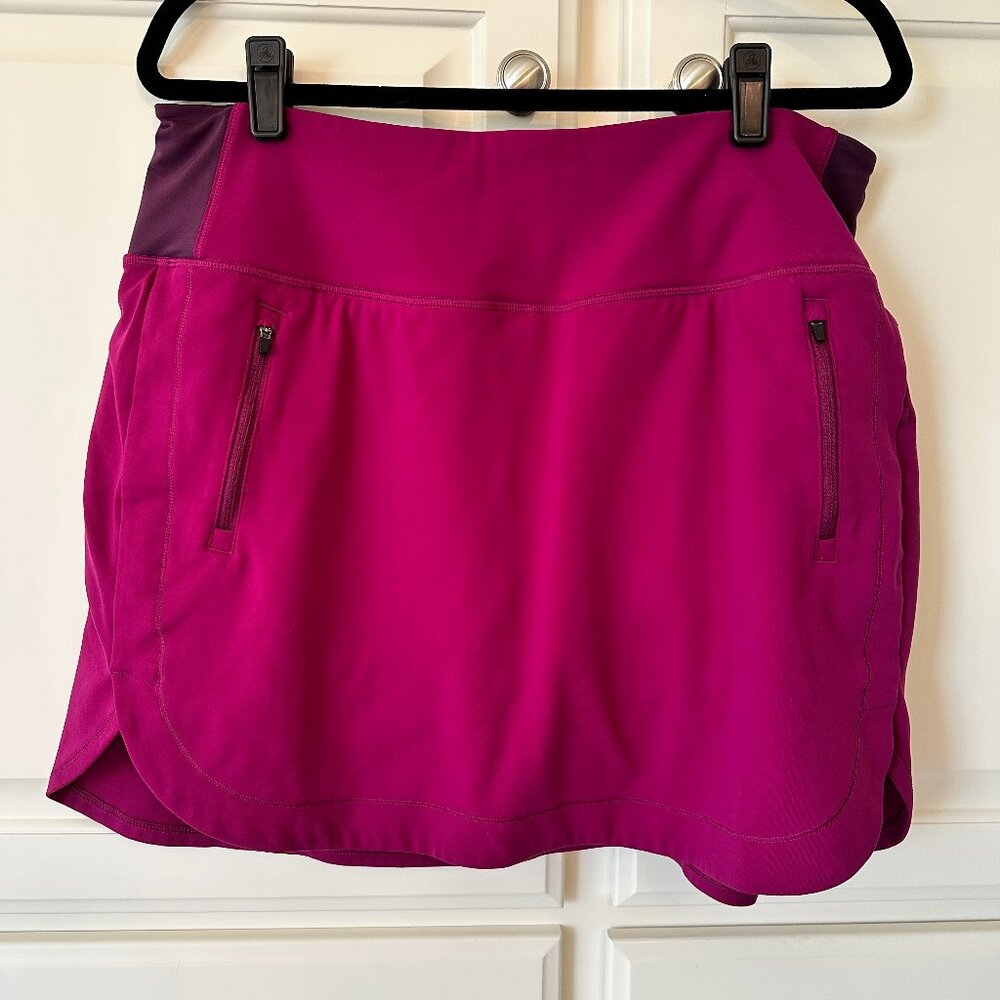 Athleta Fuchsia Fairway Golf Skort, Fuschia, #657539, Size XL
